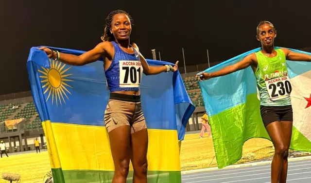 Imanizabayo hamwe na Samia wa Djibouti wabaye uwa kabiri
