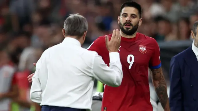 Србија - Андора, Митровић и Стојковић