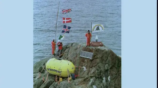 активисты "Гринпис" на Роколле