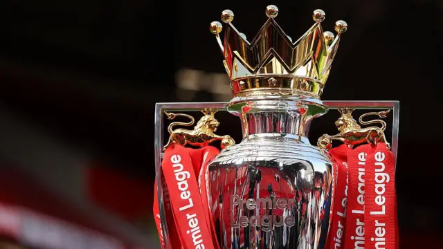 Premier League trophy