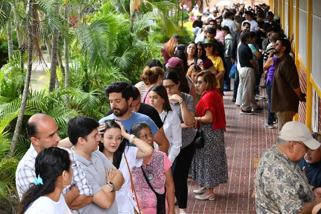 Hubo una gran afluencia de votantes este domingo en Honduras.