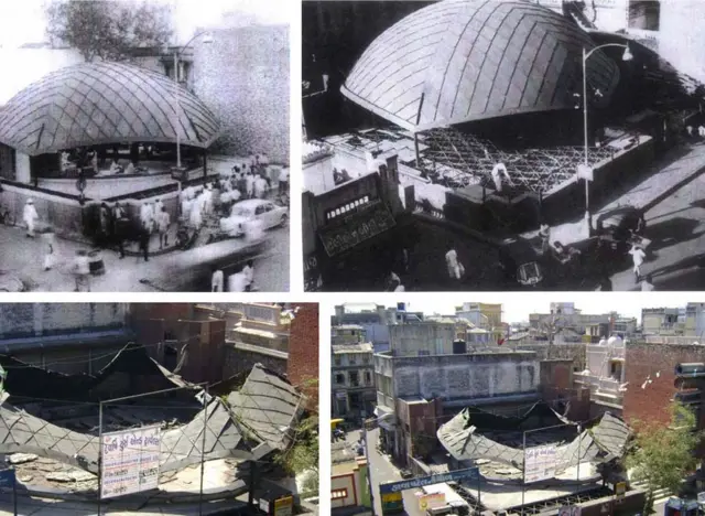 કેલિકો ડોમ એક સમયે અમદાવાદનું ફેશન સ્ટેટમેન્ટ હતું, જે 2001ના ભૂકંપ અને બાદમાં વરસાદથી નાશ પામ્યો