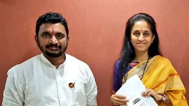 अमोल मिटकरी आणि सुप्रिया सुळे