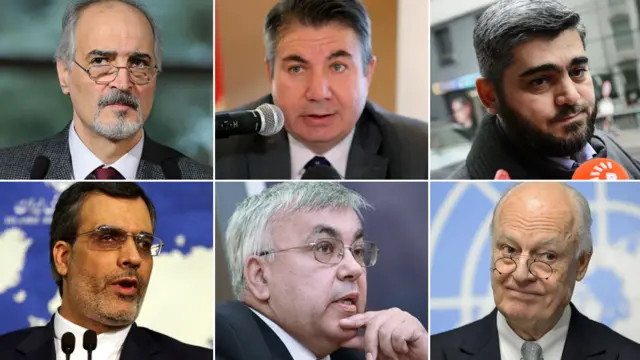 Astana görüşmelerine katılanlar