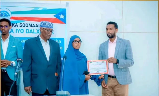 Dheyman Cabdi sheekh oo la abaalmarinayo