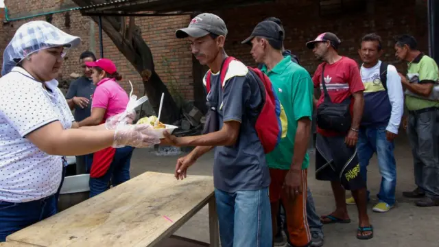 Venezolanos refugiados en Colombia