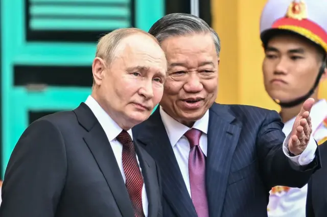 Ông Tô Lâm tiếp ông Putin tại Hà Nội vào tháng 6/2024 Ông Tô Lâm tiếp ông Putin tại Hà Nội vào tháng 6/2024