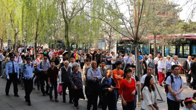 Hari Buruh, Beijing, Cina, pekerja