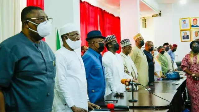 Aworan ipade awọn ọmọ ẹgbẹ PDP