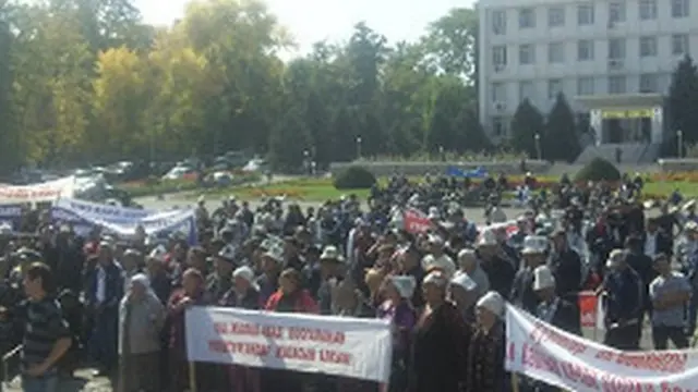 Қирғизистонда митинглар