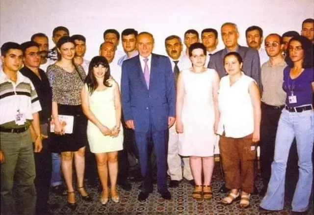 İlhamə Qasımlı, Heydər Əliyev, jurnalistlər