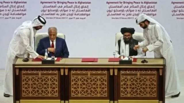 طالبان امریکا هوکړه
