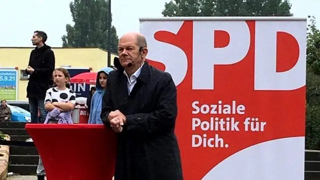 Dan takarar jam'iyyar hamayya kuma Ministan Kudi na Jamus Olaf Scholz