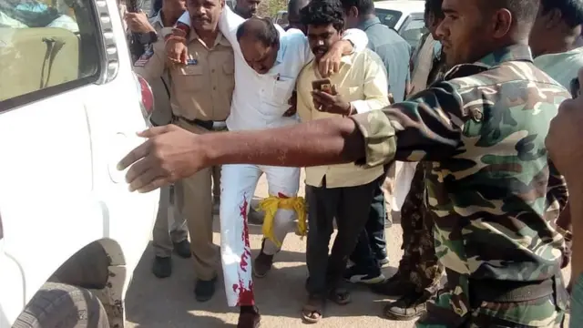 గాయపడిన తిక్కారెడ్డి