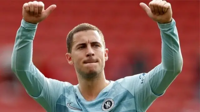 Nyota wa Chelsea Eden Hazard