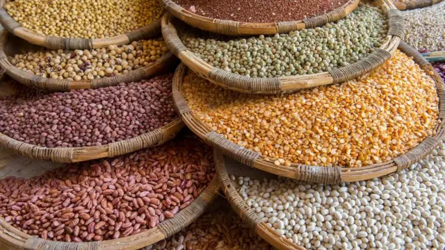 Un régime riche en pois, légumineuses et noix peut être incroyablement faible en carbone.