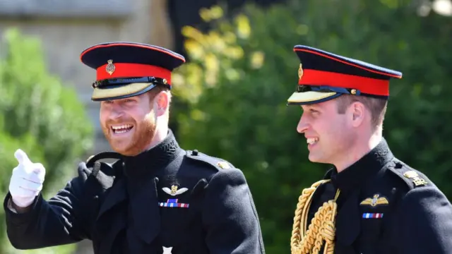Pangeran Harry dan Pangeran William