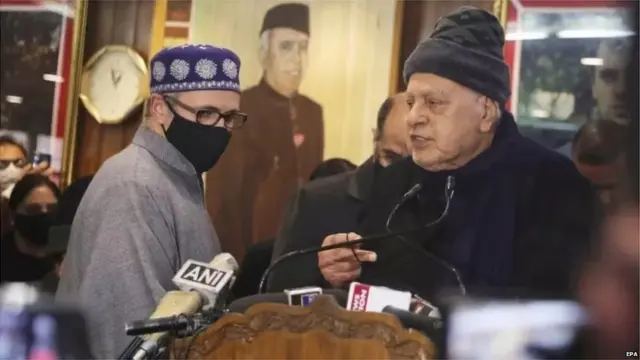 फारुख अब्दुल्ला और उमर अब्दुल्ला