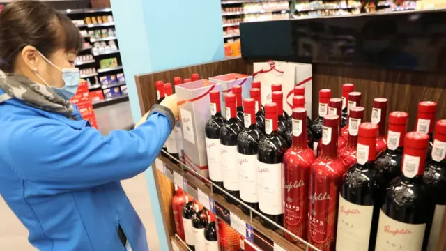 вино австралійське в Китаї