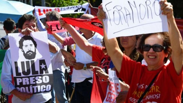 manifestação contra moro