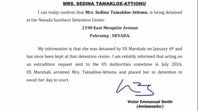 statement from the ghana embassy in the US