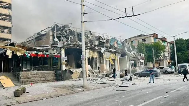 Inda Rasha ta kai hari Donetsk