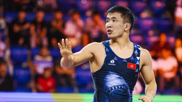 Грек-рим күрөшүнөн чемпиоан болгон балбан Жоламан Шаршенбеков