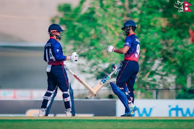 नेपाल र यूएई एकअर्काका कडा प्रतिस्पर्धीका रूपमा चिनिँदै आएका छन्