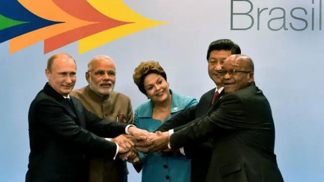 Líderes do Brics