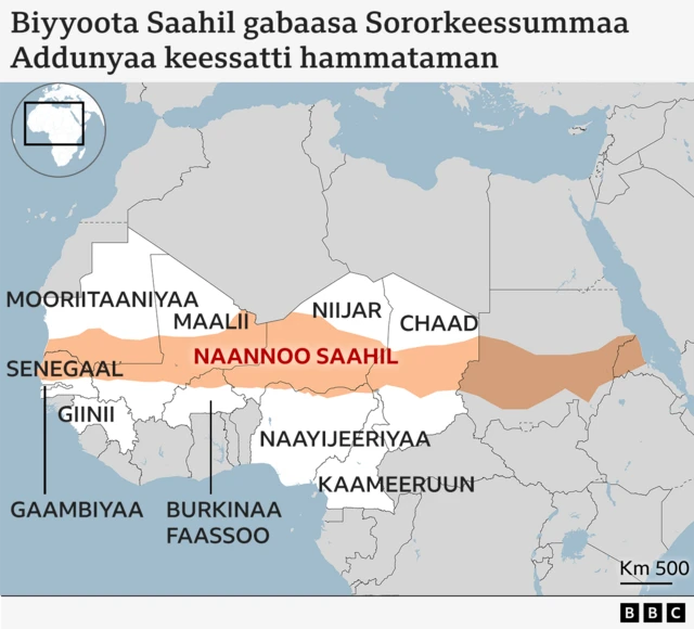 Biyyoota Saahil Afriikaa