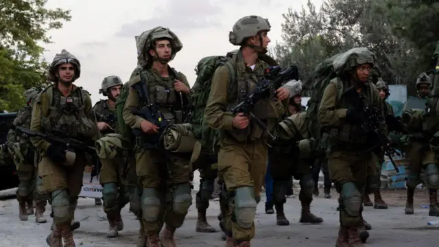 इसराइली डिफेन्स फोर्सेस के सैनिक