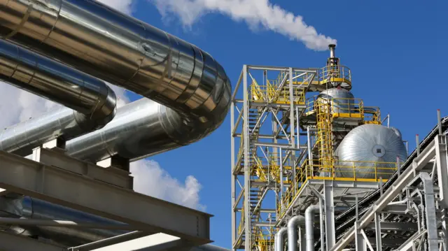 রাশিয়ার একটি সার কারখানা।