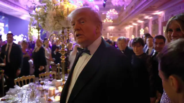 ترامپ در مهمانی سال نو