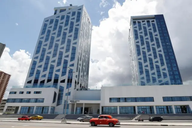 Una vista panorámica del hotel Grand Aston de La Habana