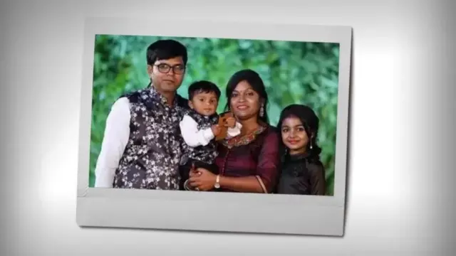 جگدیش اور ان کے بیوی بچے