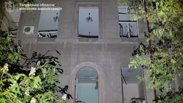 Наслідки атаки на Запоріжжя 1 травня