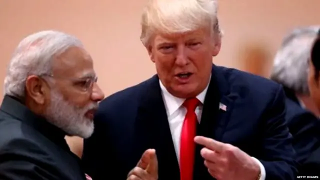 नरेंद्र मोदी, डोनल्ड ट्र्ंप