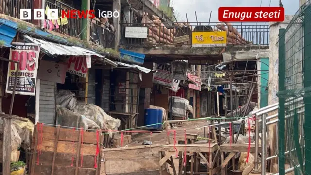 Ebe azụmaahịa gbachiri agbachi n'Enugu