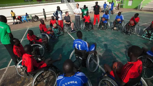 Sidoo kale Arbacadii, tartanka Barketball-ka naafada ee Suudaanta Koofureed oo ka dhacay Juba.