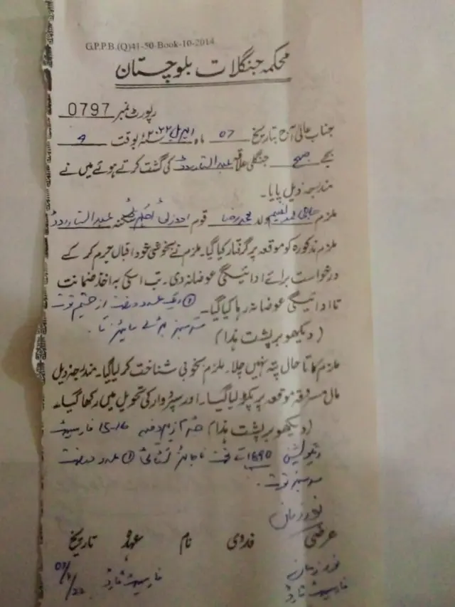 Forest department Govt of Balochistan