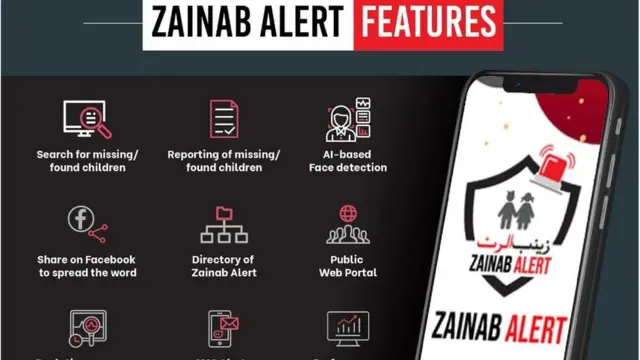 زینب الرٹ ایپ