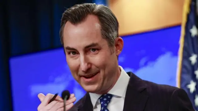 ভারতের বিরুদ্ধে বিদেশের মাটিতে হত্যার অভিযোগের বিষয়ে প্রশ্ন করা হয়েছিল মার্কিন বিদেশ মন্ত্রকের মুখপাত্র ম্যাথু মিলারকে।