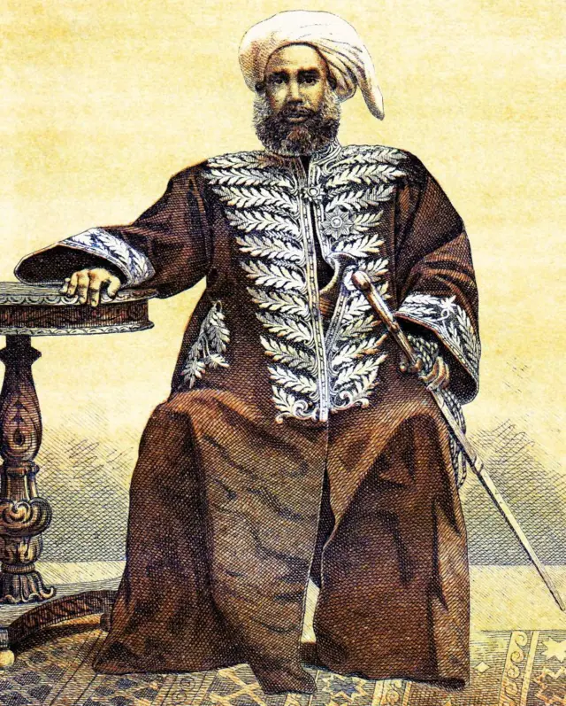 Elçi Habib Abdurrahman ez-Zahir'in portresi.