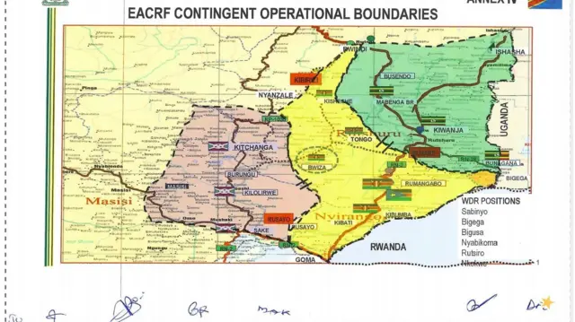 Ishusho y'uko ingabo z'akarere zizajya muri DR Congo yakwirakwiriye mu ntangiriro z'uyu mwaka isa n'aho ariyo irimo kubahirizwa