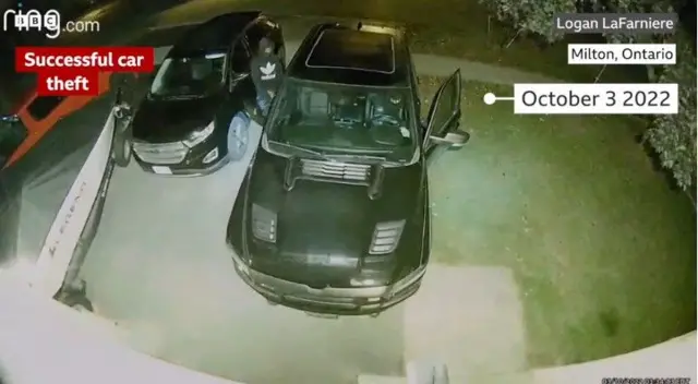 Aworan bi wọn ṣe ji ọkọ LaFreniere gbe ni ile rẹ