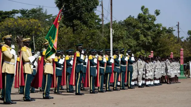 Military parade Burkina Faso