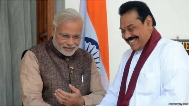 మోదీతో రాజపక్స