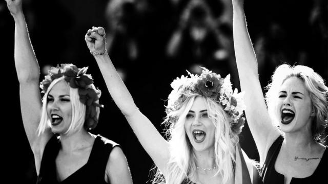 Femen на 70-м Венецианском кинофестивале, 5 сентября 2013