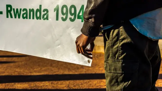 Commémoration du 23e anniversaire du génocide en France à Lyon, le 7 avril 2017