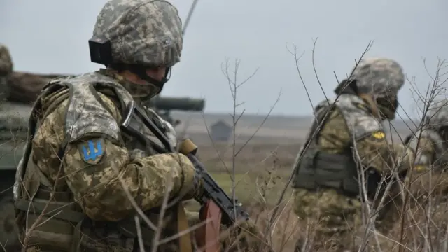 Бійці на Донбасі